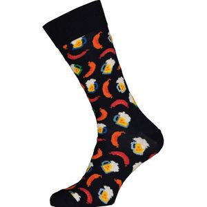 Happy Socks Beer and Sausage Sock - Unisex - Maat: 36-40