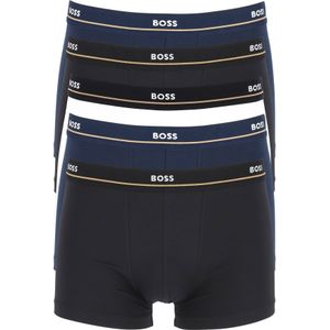 HUGO BOSS Essential trunks (5-pack), heren boxers kort, zwart, navy, wit -  Maat: XL