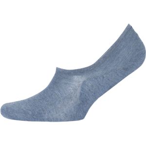 Tommy Hilfiger Footie Socks (2-pack), heren sneaker sokken katoen, onzichtbaar, jeans blauw -  Maat: 43-46
