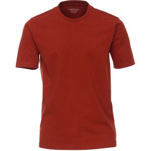 CASA MODA comfort fit heren T-shirt, oranje -  Maat: 4XL