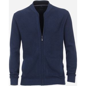 CASA MODA comfort fit vest, blauw -  Maat: S