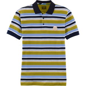 OLYMP Casual modern fit polo, marineblauw