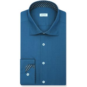 Seidensticker - Businessoverhemd - Zwart - Slim 1/1 Kent Kraag Uni