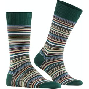 FALKE Microblock herensokken, groen (hunter green)