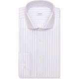 Seidensticker - Businessoverhemd - Blauw - Regular 1/1 Kent Kraag Gestreept