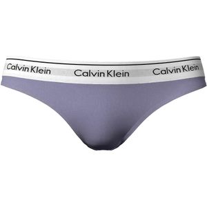 Calvin Klein dames thong (1-pack), string, blauw -  Maat: XL