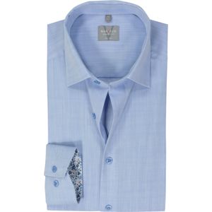 MARVELIS comfort fit overhemd, popeline, lichtblauw