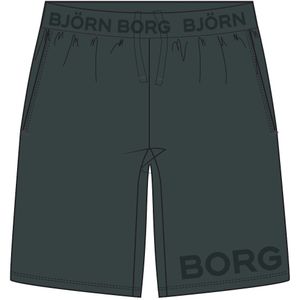 Bjorn Borg Shorts, heren broek kort, groen -  Maat: L