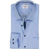 MARVELIS modern fit overhemd, popeline, lichtblauw 44