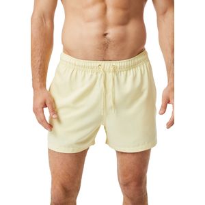 Bjorn Borg Solid Swim Shorts, heren zwembroek, lichtgeel