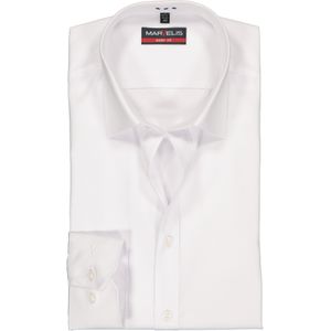 MARVELIS body fit overhemd, mouwlengte 7, wit 42