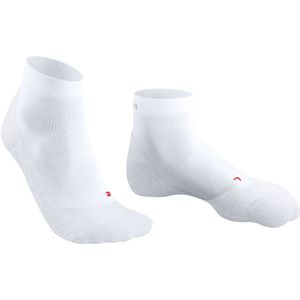 FALKE RU4 Endurance Short heren running sokken kort, wit (white) -  Maat: 39-41