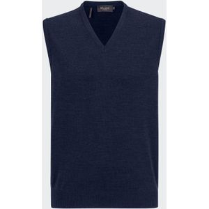 MAERZ Classic Fit heren spencer wol, navy blauw