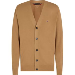 Tommy Hilfiger heren vest katoen, camel