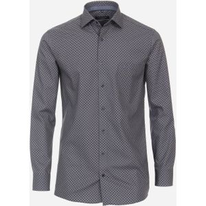 CASA MODA comfort fit overhemd, mouwlengte 72 cm, popeline, blauw 46