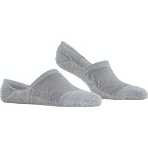 Burlington Athleisure dames invisible sokken, grijs (light grey mel.) -  Maat: 35-38