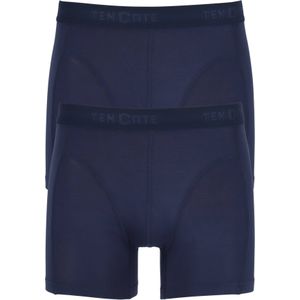 TEN CATE Basics men bamboo viscose shorts (2-pack), heren boxers normale lengte, blauw -  Maat: XL