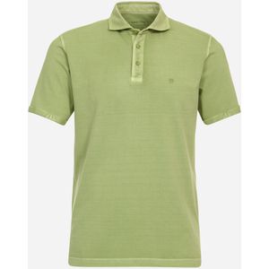 Redmond regular fit heren polo, pique, groen