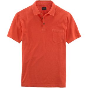 OLYMP Casual modern fit polo, rood