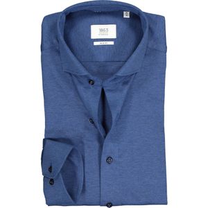 ETERNA 1863 slim fit casual Soft tailoring overhemd, jersey heren overhemd, jeansblauw 43