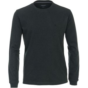 CASA MODA comfort fit T-shirt lange mouw, groen dessin