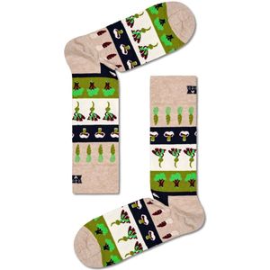 Happy Socks Veggie Stripe Sock, unisex sokken - Unisex - Maat: 41-46