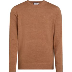 Calvin Klein - Pullover - Donker Camel Melange - Heren