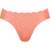 Sloggi - ZERO Feel Bliss High Leg - Dames Slip - Licht Abrikoos