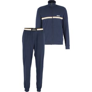 BOSS Long Set, heren lounge set, donkerblauw