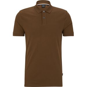BOSS - Pallas - Polo - Groen - Regular Fit - Korte Mouwen