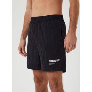 Bjorn Borg Nylon Training Shorts, heren broek kort, zwart