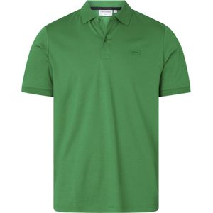 Calvin Klein Smooth Cotton Slim Polo, groen -  Maat: L