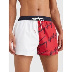 Tommy Hilfiger Short Drawstring swimshort, heren zwembroek, rood