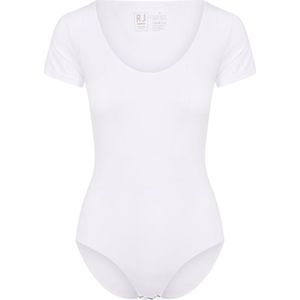 RJ Bodywear Pure Color dames body (1-pack), wit