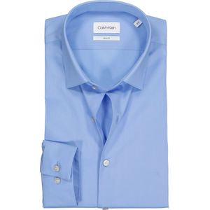 Calvin Klein slim fit overhemd, 2-ply stretch, light blue