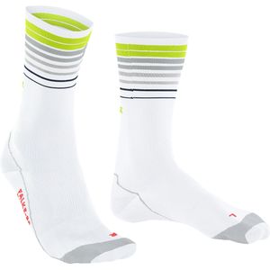 FALKE BC Impulse Reflect unisex biking sokken , wit (white) -  Maat: 44-45