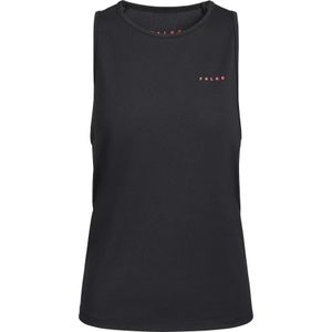 FALKE - TR Perform Better - Mouwloze Top - Zwart - Vochtregulerend Functioneel Materiaal