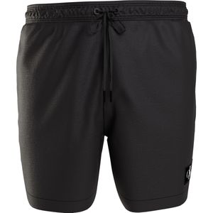 Calvin Klein Medium Drawstring swimshort, heren zwembroek, zwart -  Maat: L