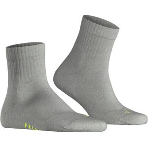 FALKE Run Rib unisex sokken kort, grijs (light grey) -  Maat: 42-43