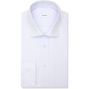 SEIDENSTICKER - Zakelijk Overhemd - Lichtblauw/Wit - Slim Fit - Lange Mouw