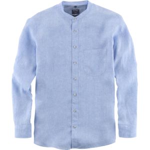 OLYMP Casual modern fit overhemd, structuur, bleu 45/46