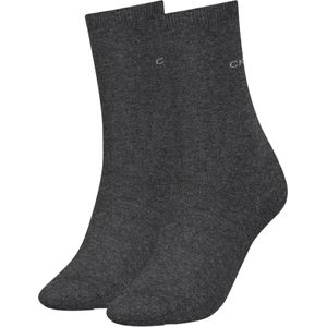 Calvin Klein Sock (2-pack), dames sokken, grijs