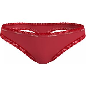 Calvin Klein dames thong (1-pack), string, rood -  Maat: L
