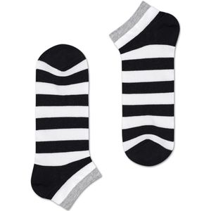 Happy Socks Mixed Strip Low Sock, unisex enkelsokken - Unisex - Maat: 36-40