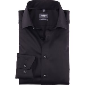 OLYMP Luxor modern fit overhemd, popeline, grafiet