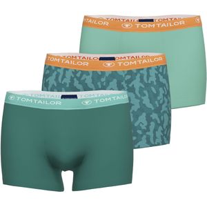 TOM TAILOR - Boxershorts - Donkergroen - 3-pack