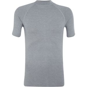 RJ Bodywear thermo T-shirt, heren thermo shirt korte mouw, grijs