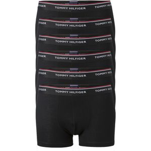 Tommy Hilfiger trunks (2x 3-pack), heren boxers normale lengte, zwart -  Maat: 5XL