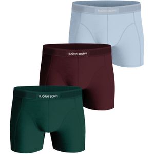 Bjorn Borg Cotton Stretch boxers, heren boxers normale lengte (3-pack), multicolor