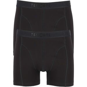 TEN CATE Basics men shorts (2-pack), heren boxers normale lengte, zwart -  Maat: L